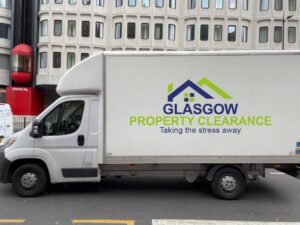 Glasgow Property Clearance Van